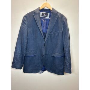 Hart Schaffner Marx Size M Blue Two Button Blazer Jacket